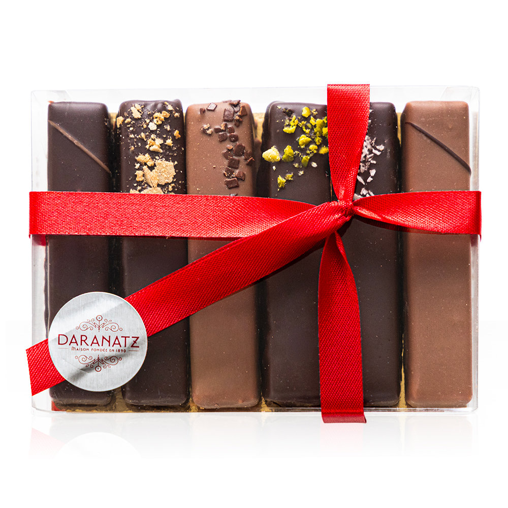 Mini barres gourmandes - boîte de 6